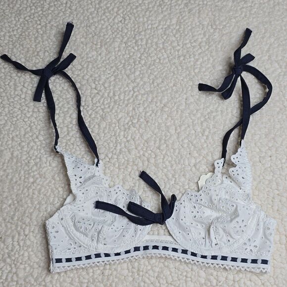 1134 NWT For Love & Lemons Heather Underwire Bra Sz 32A - Picture 2 of 5
